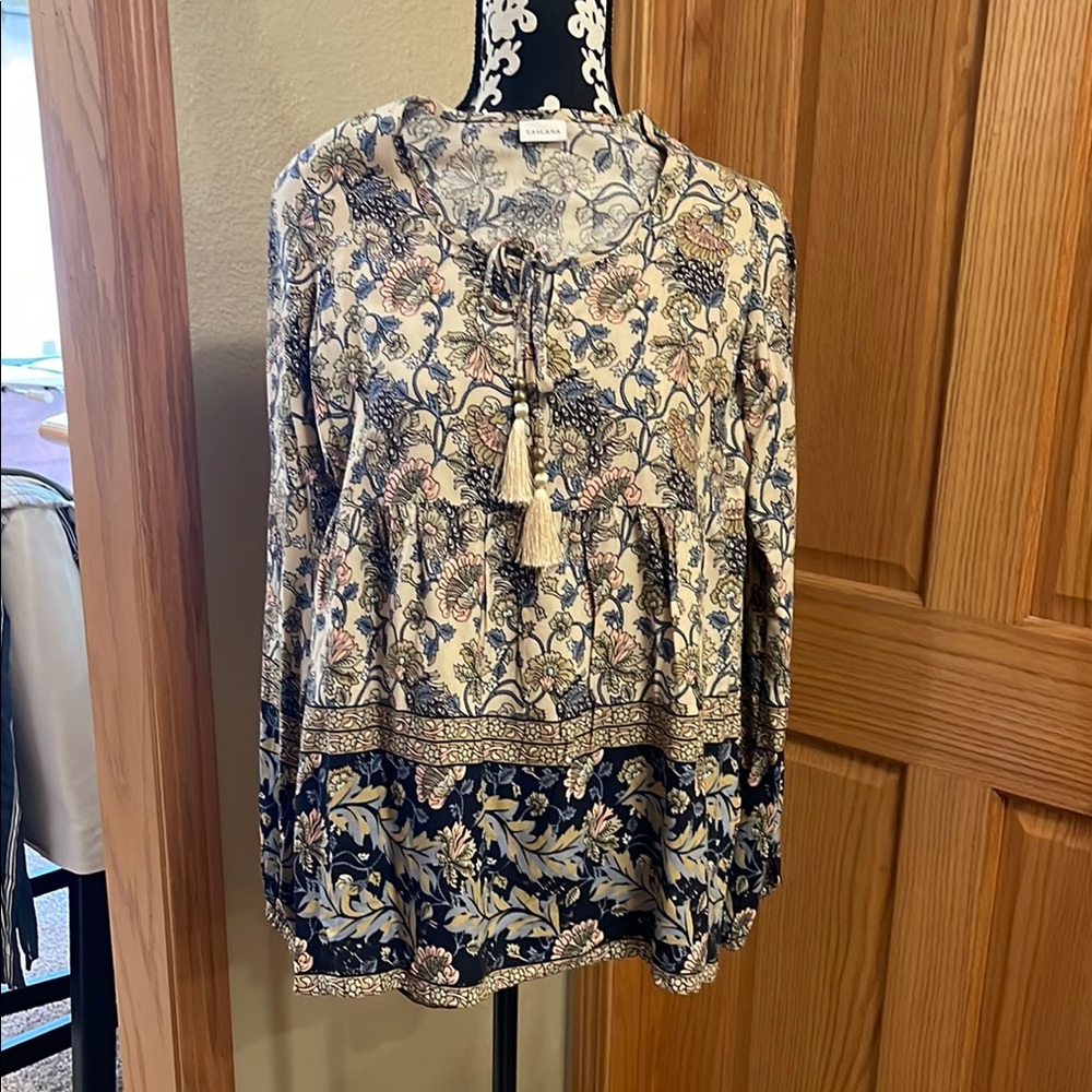 Floral Print Women's Top